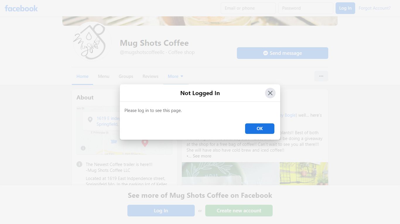 Mug Shots Coffee - Home - facebook.com